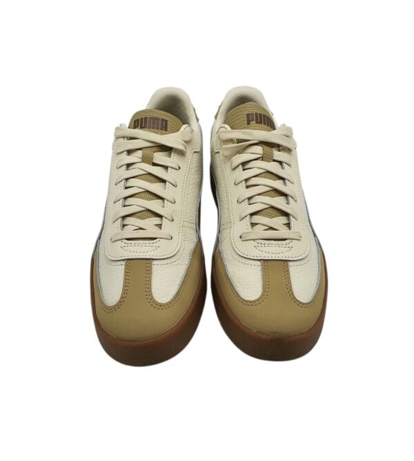 Adidasi barbati Puma 44,5 piele, imitatie de piele, crem maro - imagine 3
