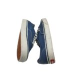 Tenisi barbati Vans 40, material textil, albastru - imagine 4