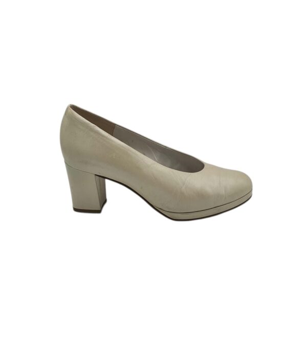 Pantofi dama Gabor 38, piele, nude - imagine 1