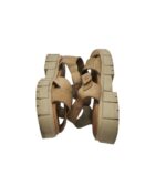 Sandale dama Tamaris 39, piele, maro - imagine 4