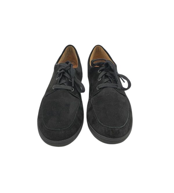 Pantofi dama Ganter 38, piele intoarsa , negru - imagine 3
