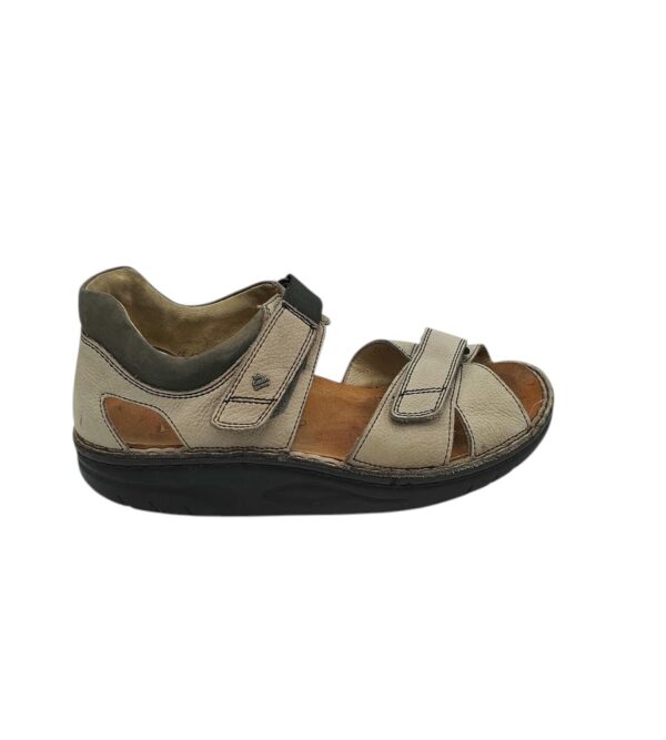 Sandale dama Finn Comfort 43, piele, bej - imagine 1