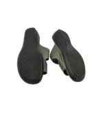 Saboti dama Walkx 38, imitatie de piele, gri - imagine 5