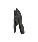 Saboti dama Bambi 39, piele, negru - imagine 4