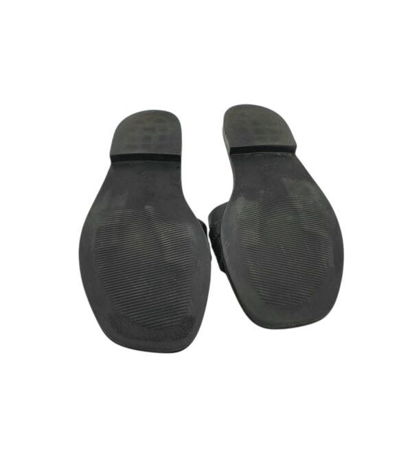 Saboti dama Bambi 39, piele, negru - imagine 5