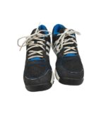 Adidasi barbati Adidas 43, material textil, negru albastru - imagine 3