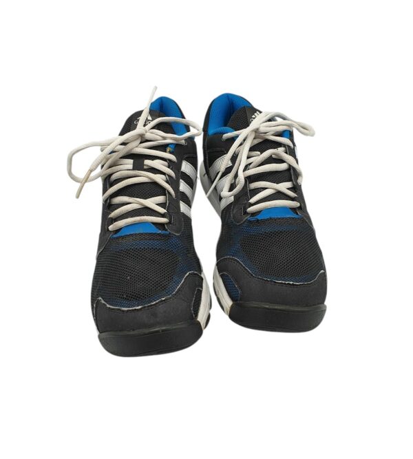 Adidasi barbati Adidas 43, material textil, negru albastru - imagine 3