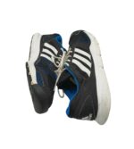 Adidasi barbati Adidas 43, material textil, negru albastru - imagine 4