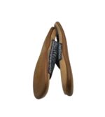 Saboti dama Gabor 39, piele, negru gri - imagine 4