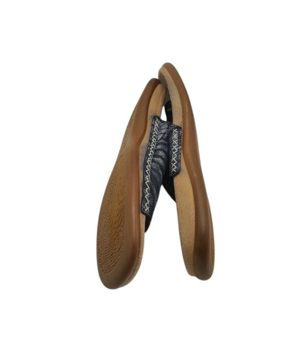 Saboti dama Gabor 39, piele, negru gri - imagine 4
