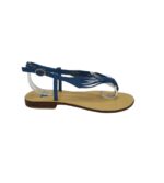 Sandale dama Gortz 38, piele, albastru