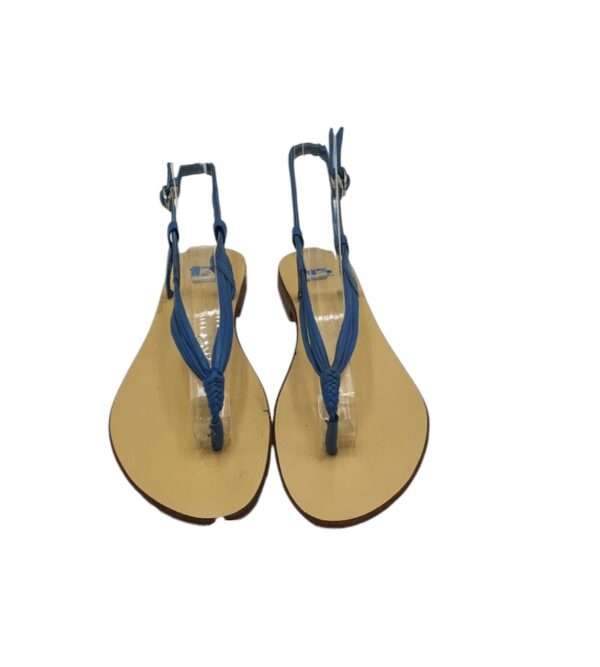 Sandale dama Gortz 38, piele, albastru - imagine 3