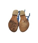 Sandale dama Gortz 38, piele, albastru - imagine 5