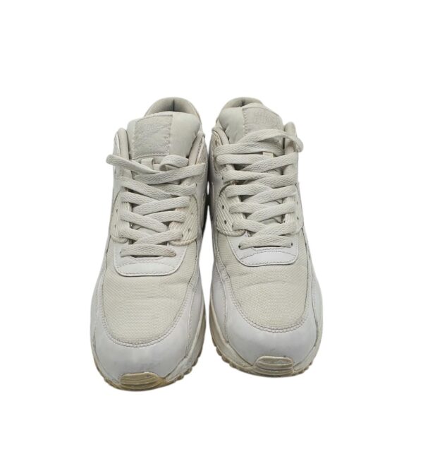 Adidasi dama Nike 42, piele, material textil, alb - imagine 3