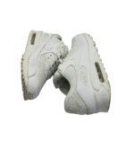 Adidasi dama Nike 42, piele, material textil, alb - imagine 4