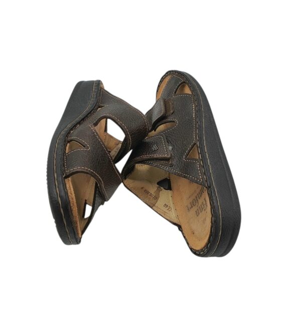 Saboti barbati Finn Comfort 40,  piele, maro - imagine 4
