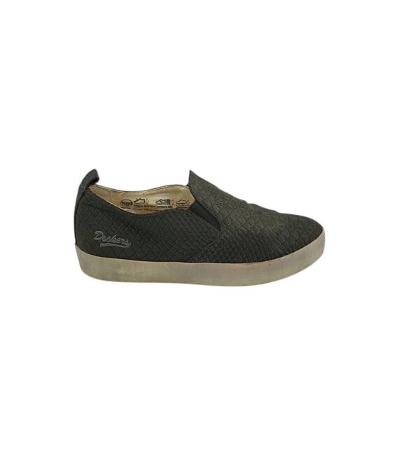 Espadrile dama Dockers 39, imitatie de piele, negru - imagine 1