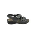 Sandale dama Rohde 40, piele, gri