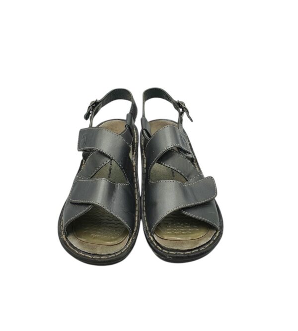 Sandale dama Rohde 40, piele, gri - imagine 3