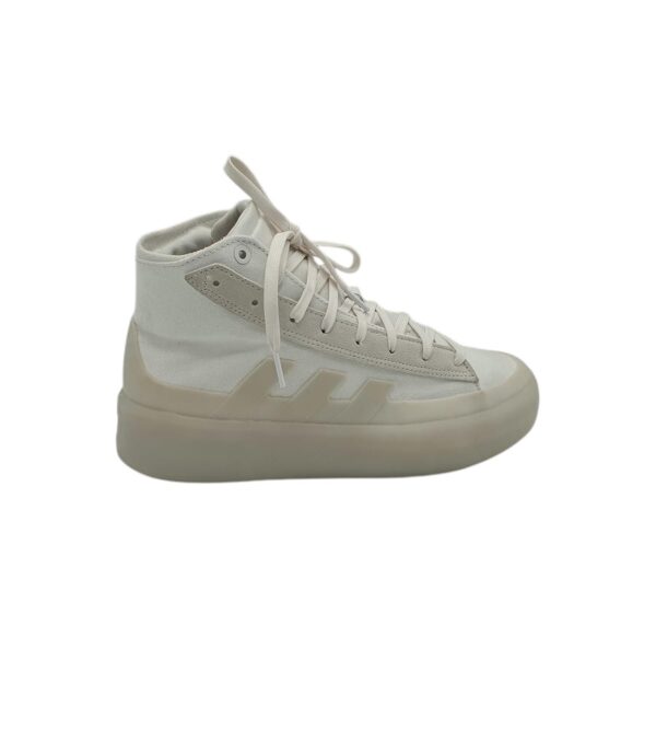 Adidasi barbati Adidas 44, material textil, alb gri - imagine 1