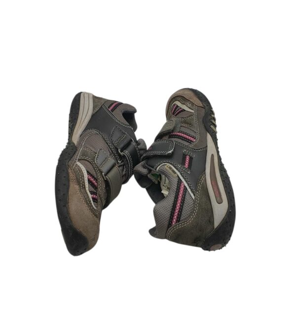 Adidasi copii Superfit 34, piele intoarsa, material textil, gri , Goretex - imagine 4