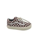 Tenisi dama Vans 38, material textil, alb maro