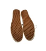 Tenisi dama Vans 38, material textil, alb maro - imagine 5