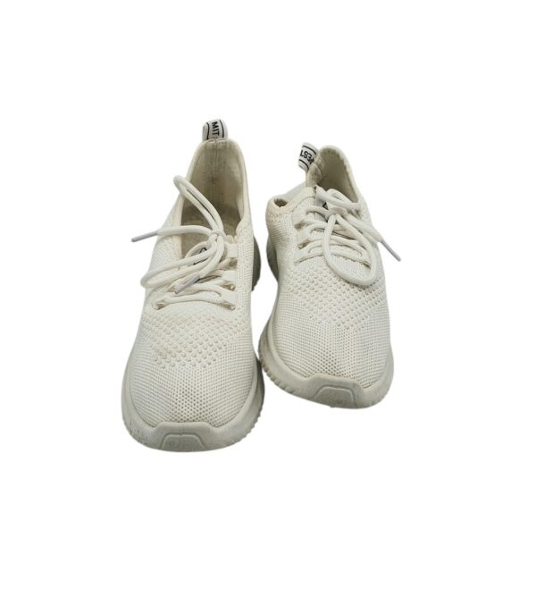 Adidasi dama Fashion 37, material textil, alb - imagine 3