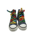 Tenisi copii 33, material textil, albastru - imagine 3