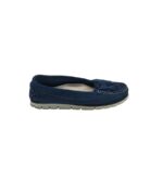 Mocasini dama 5th Avenue 36, piele intoarsa , bleumarin