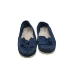 Mocasini dama 5th Avenue 36, piele intoarsa , bleumarin - imagine 3