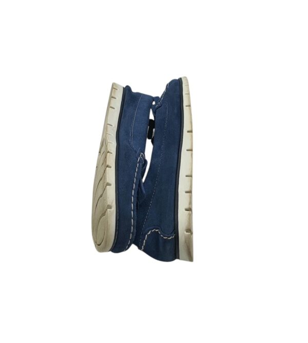 Mocasini dama 5th Avenue 36, piele intoarsa , bleumarin - imagine 4