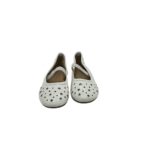 Balerini copii Primark 27, imitatie de piele, alb - imagine 3