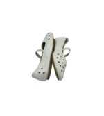Balerini copii Primark 27, imitatie de piele, alb - imagine 4
