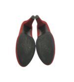 Pantofi dama Tamaris 38, piele intoarsa, maro - imagine 5