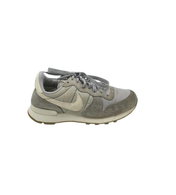 Adidasi dama Nike 38, material textil, gri - imagine 1