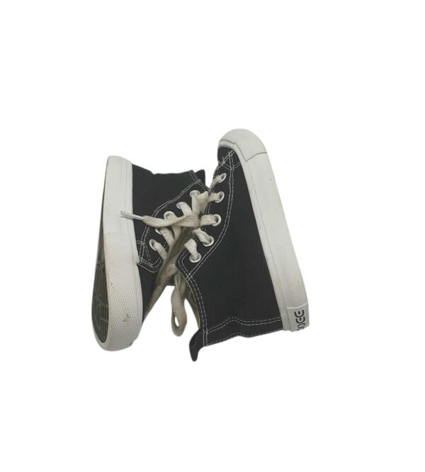 Tenisi copii 26, material textil, negru - imagine 4