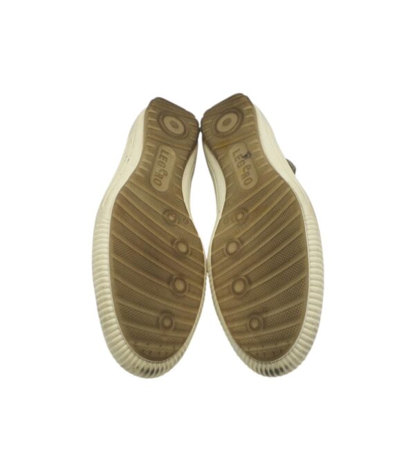 Balerini dama Legero 41, piele intoarsa, gri - imagine 5