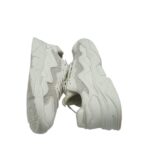 Adidasi dama 40, imitatie de piele,  material textil, alb - imagine 4