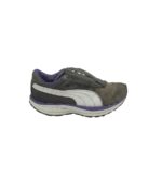 Adidasi dama Puma 40, material textil, imitatie de piele, gri