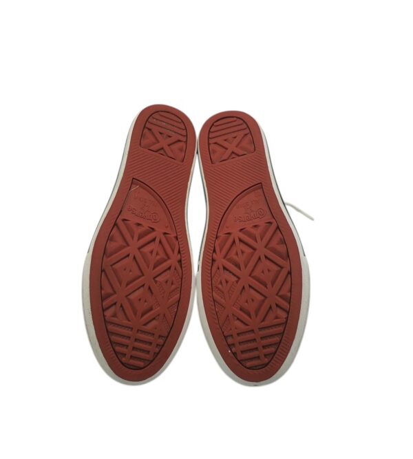 Tenisi copii Converse 29, material textil, alb rosu - imagine 5