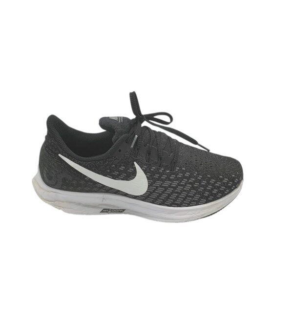 Adidasi dama Nike 40.5, material textil, negru gri - imagine 1