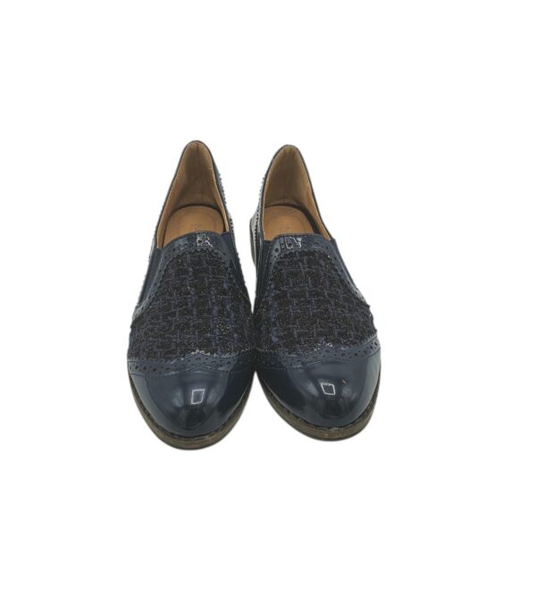 Pantofi dama Mizia 36, imitatie de piele, bleumarin - imagine 3