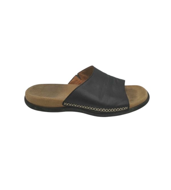 Saboti barbati Gabor 42, piele, negru - imagine 1