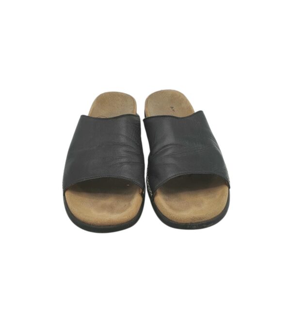 Saboti barbati Gabor 42, piele, negru - imagine 3