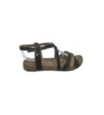 Sandale dama S' Oliver 36, imitatie de piele, negru
