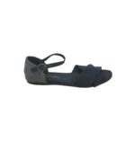Sandale dama S’ Oliver 39, material textil, negru