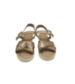 Sandale copii M&S 35, imitatie de piele, auriu - imagine 3