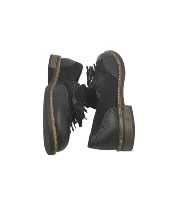 Pantofi dama Graceland 37, imitatie de piele, material textil, negru - imagine 4