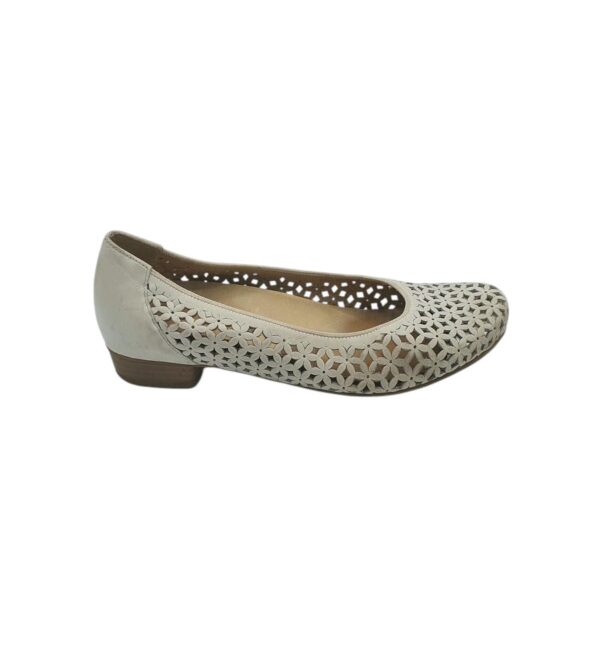 Pantofi dama Luftpolster 41, imitatie de piele, piele, gri - imagine 1